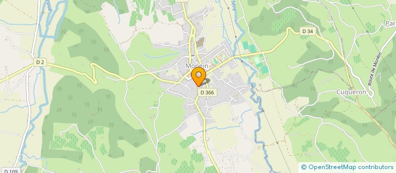 localisation de l'entreprise SCI NORGE à MONEIN