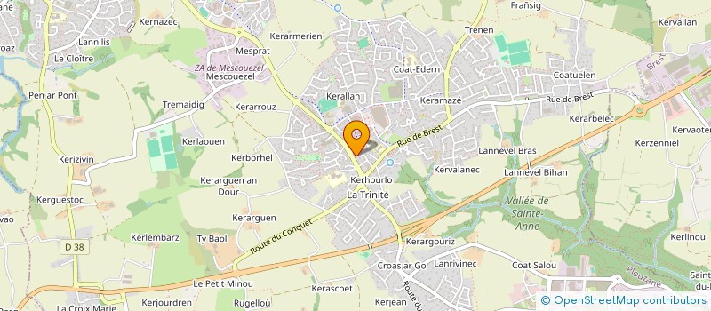 localisation de l'entreprise SCI NORGUIMMO  PLOUZANE