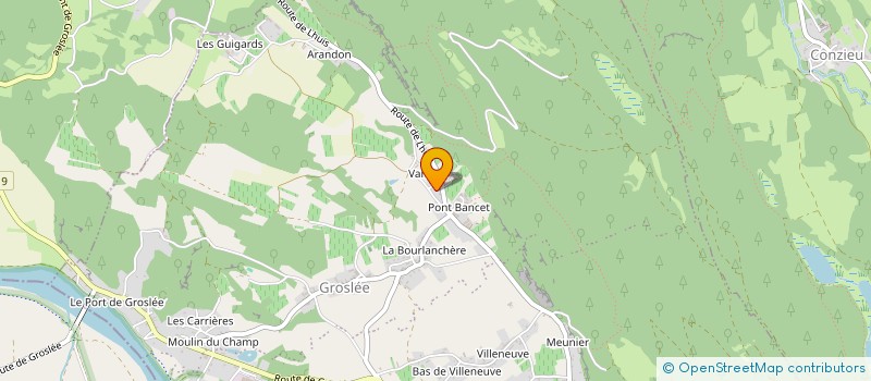 localisation de l'entreprise SCI NORIMMO  BOIS-D'AMONT