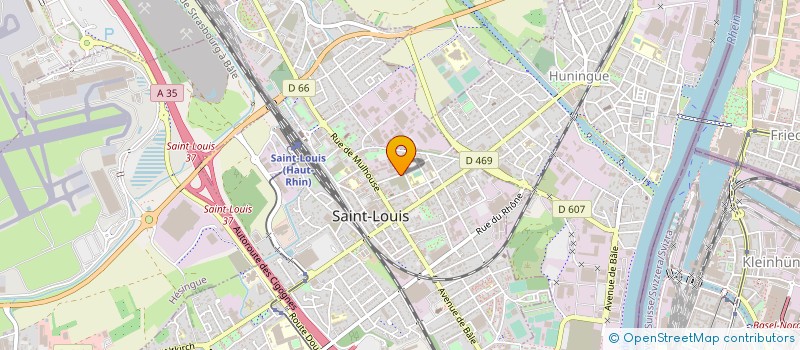 localisation de l'entreprise SCI NORIMMO  SAINT-LOUIS