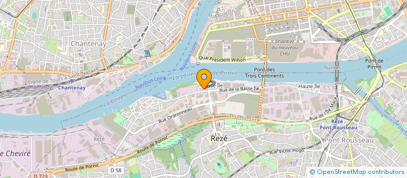 localisation de l'entreprise SCI NORKIOUSE  REZE