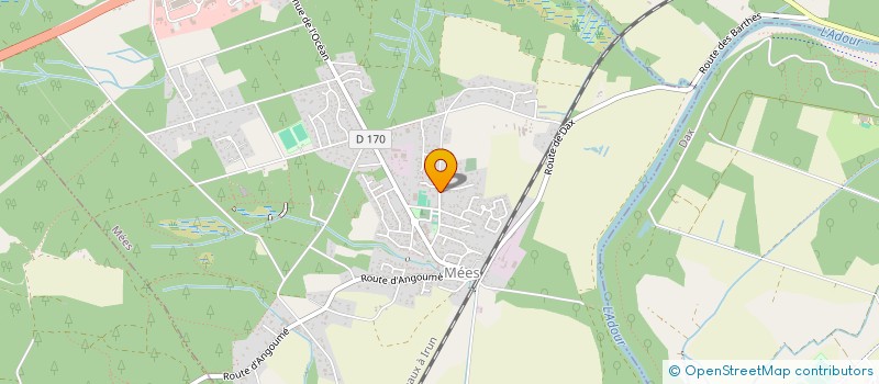 localisation de l'entreprise SCI NORLAND  MEES