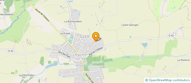 localisation de l'entreprise SCI NORLANE à L'AIGUILLON-SUR-VIE