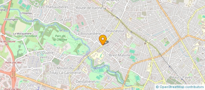 localisation de l'entreprise SCI NORMABREIZ  SAINT-HERBLAIN