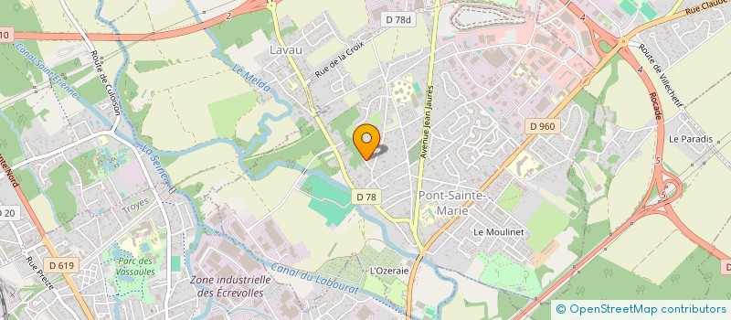 localisation de l'entreprise SCI NORMAN  PONT-SAINTE-MARIE