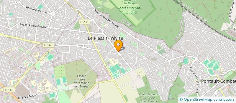 localisation de l'entreprise SCI NORMANBREIZH à LE PLESSIS-TREVISE