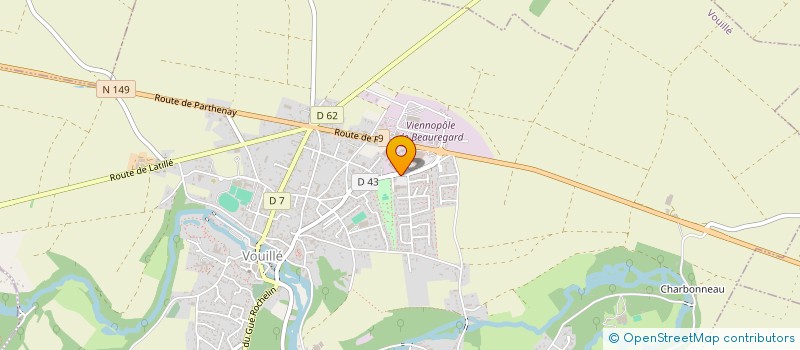 localisation de l'entreprise SCI NORMAND à VOUILLE
