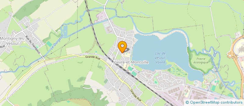 localisation de l'entreprise SCI NORMAND  MONT-LE-VERNOIS