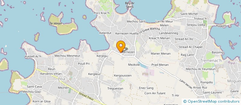localisation de l'entreprise SCI NORMAND  PLOUGUERNEAU