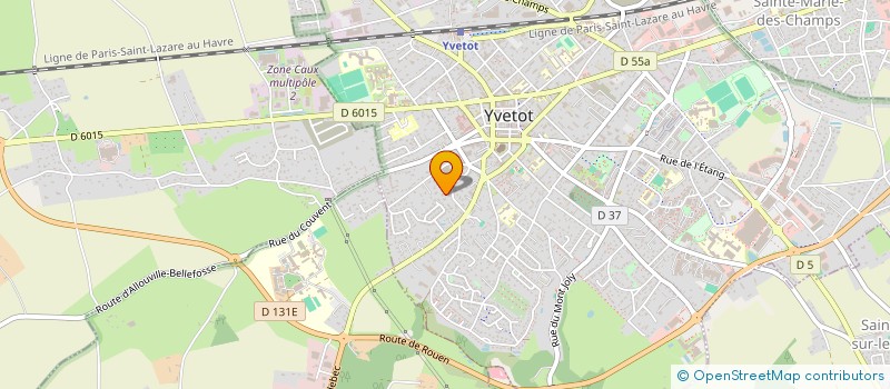 localisation de l'entreprise SCI NORMAND BIO  YVETOT