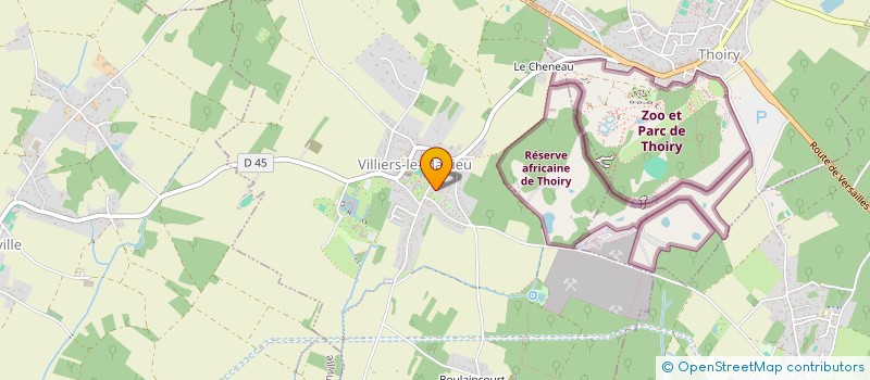 localisation de l'entreprise SCI NORMANDE  VILLIERS-LE-MAHIEU