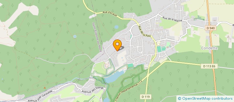 localisation de l'entreprise SCI NORMANDIE  NEUFCHATEL-HARDELOT