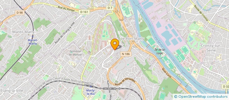 localisation de l'entreprise SCI NORMANDIE  MARLY-LE-ROI