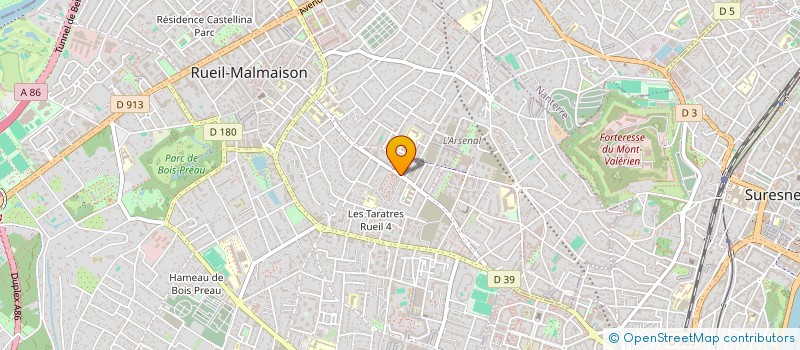 localisation de l'entreprise SCI NORMANDIE à RUEIL MALMAISON