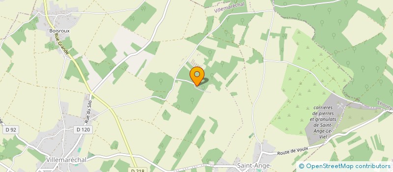 localisation de l'entreprise SCI NORMANDIE  LORREZ-LE-BOCAGE-PREAUX