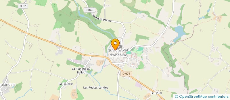 localisation de l'entreprise SCI NORMANDIE à JUVIGNY VAL D'ANDAINE