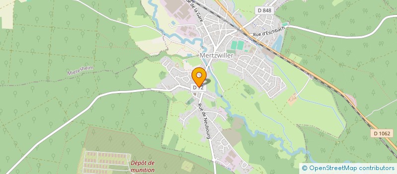 localisation de l'entreprise SCI NORMANDIE  MERTZWILLER