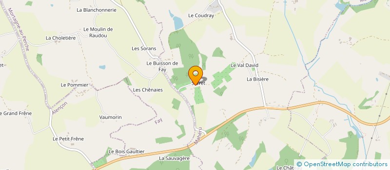 localisation de l'entreprise SCI NORMANDIE CENTRE à MAHERU