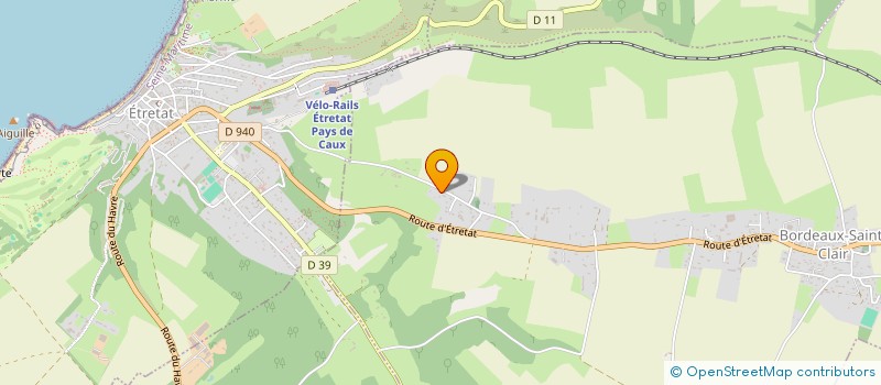 localisation de l'entreprise SCI NORMANDIE ETRETAT SUN  BORDEAUX-SAINT-CLAIR