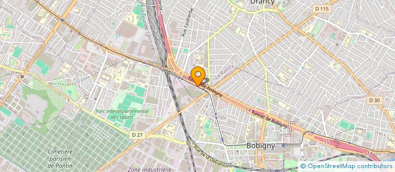 localisation de l'entreprise SCI NORMANDIE NIEMEN  BOBIGNY