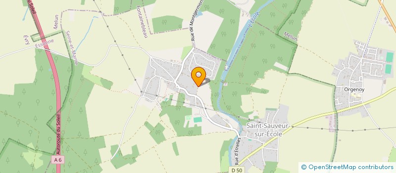 localisation de l'entreprise SCI NORMANDY à SAINT-SAUVEUR-SUR-ECOLE