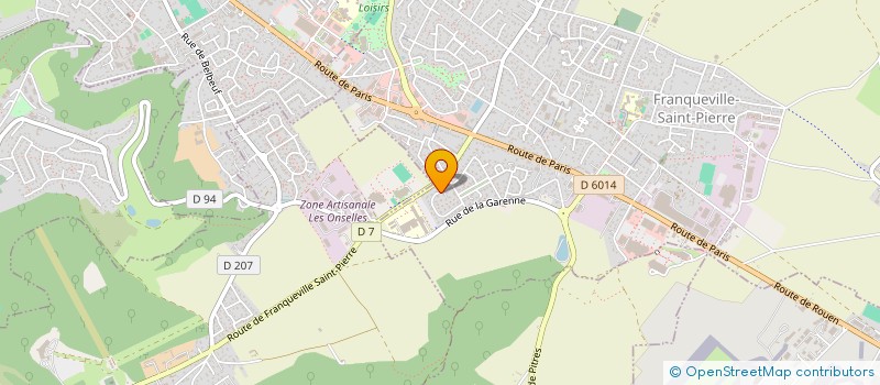 localisation de l'entreprise SCI NORMANDY EXPERIENCE  FRANQUEVILLE-SAINT-PIERRE