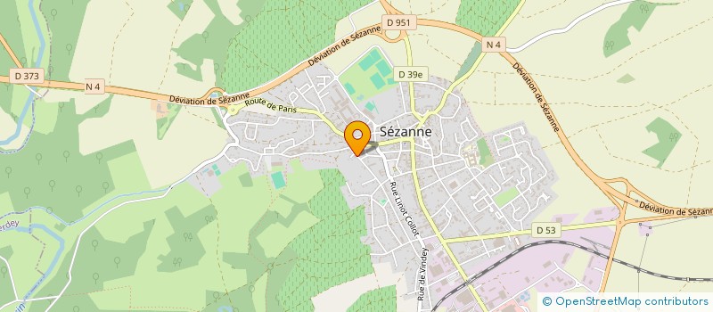 localisation de l'entreprise SCI NORMONT à SEZANNE