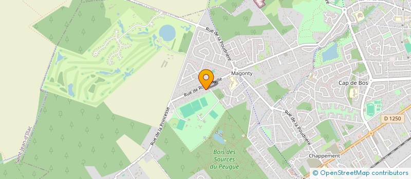 localisation de l'entreprise SCI NOROC  PESSAC