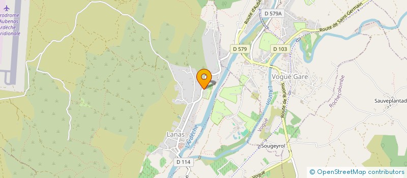 localisation de l'entreprise SCI NOROLO  LANAS