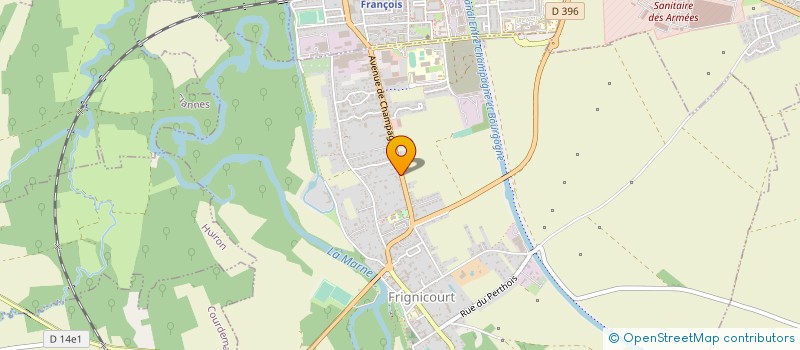 localisation de l'entreprise SCI NORROIS  FRIGNICOURT