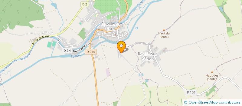 localisation de l'entreprise SCI NORSE IMMO  EINVILLE-AU-JARD