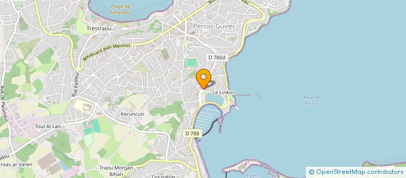 localisation de l'entreprise SCI NORTH SHORE  PERROS-GUIREC