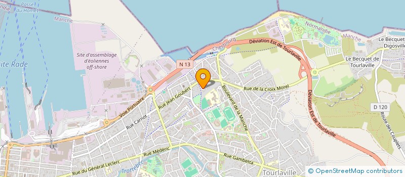 localisation de l'entreprise SCI NORTHEIM à CHERBOURG-EN-COTENTIN