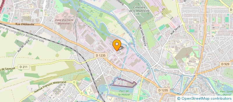 localisation de l'entreprise SCI NORTIS à AMIENS