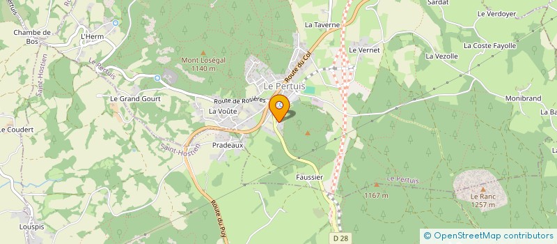 localisation de l'entreprise SCI NORVALE  LE PERTUIS