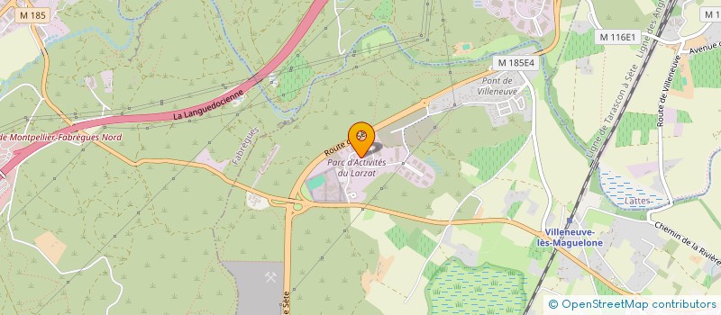 localisation de l'entreprise SCI NOS JOURS HEUREUX à VILLENEUVE-LES-MAGUELONE
