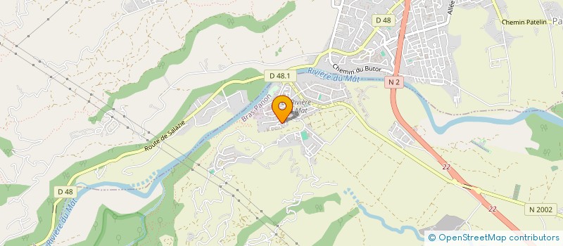 localisation de l'entreprise SCI NOS JOURS HEUREUX  BRAS-PANON