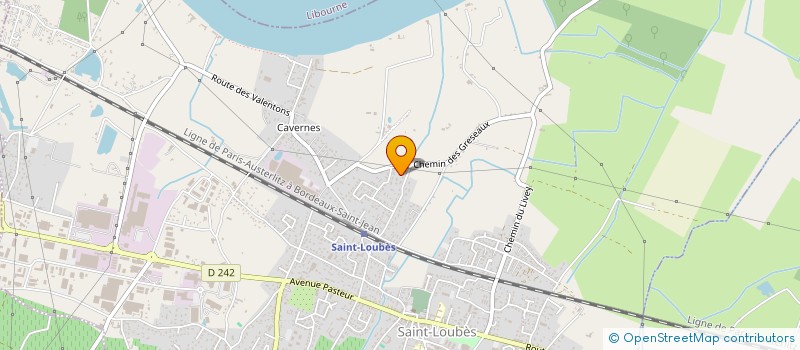 localisation de l'entreprise SCI NOSAIK  SAINT-LOUBES