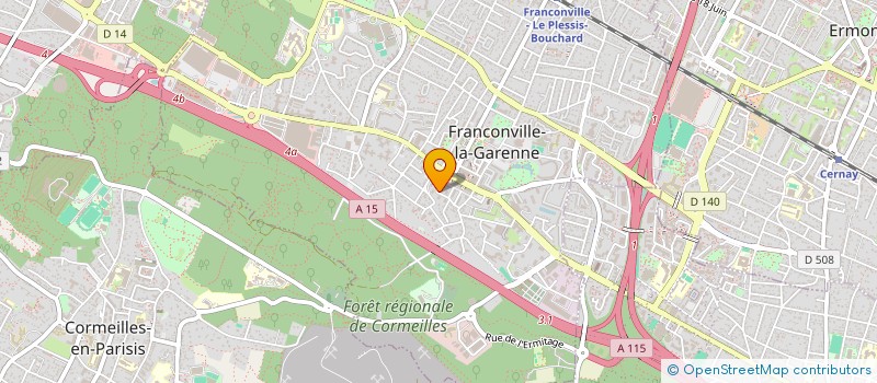localisation de l'entreprise SCI NOSANE  FRANCONVILLE