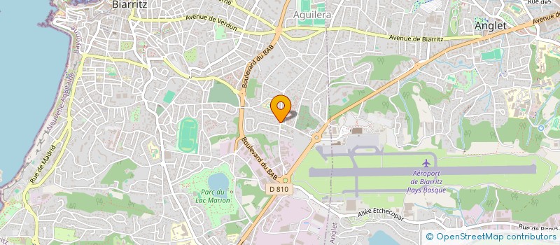 localisation de l'entreprise SCI NOSCATSOU à BIARRITZ