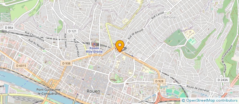 localisation de l'entreprise SCI NOSITIS à ROUEN