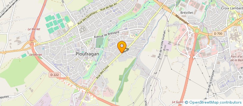 localisation de l'entreprise SCI NOSKYR  PLOUFRAGAN