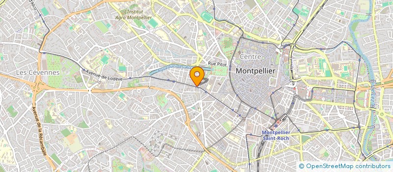 localisation de l'entreprise SCI NOSOAM à MONTPELLIER