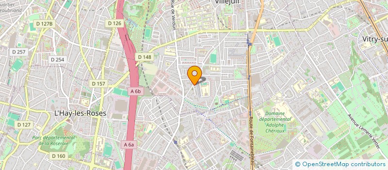 localisation de l'entreprise SCI NOSSUL à VILLEJUIF