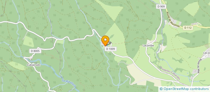 localisation de l'entreprise SCI NOSTRO  LABASTIDE-ESPARBAIRENQUE