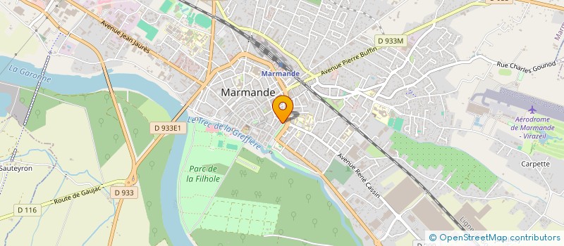 localisation de l'entreprise SCI NOT'IMMO  MARMANDE