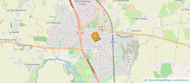 localisation de l'entreprise SCI NOT VERN  VERN-SUR-SEICHE