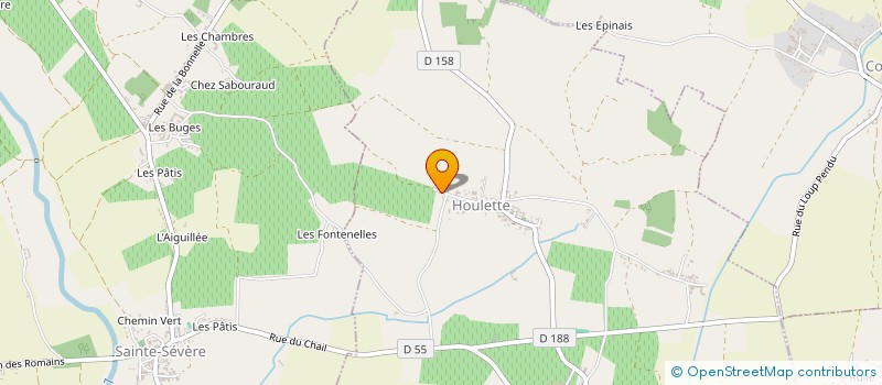 localisation de l'entreprise SCI NOTA 4 à HOULETTE