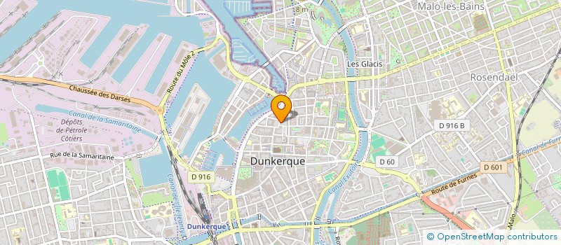 localisation de l'entreprise SCI NOTA 4 à DUNKERQUE