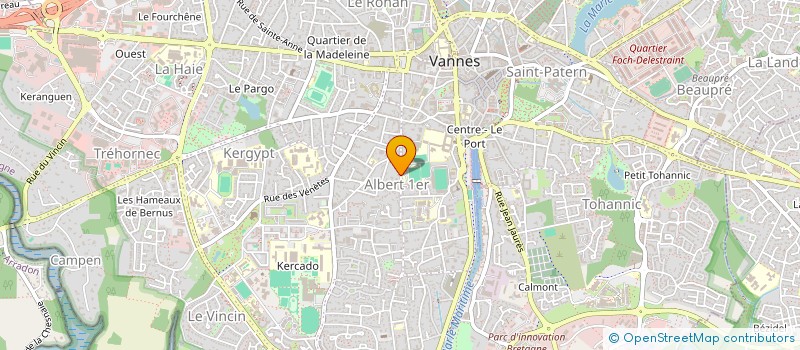 localisation de l'entreprise SCI NOTA BENE à VANNES